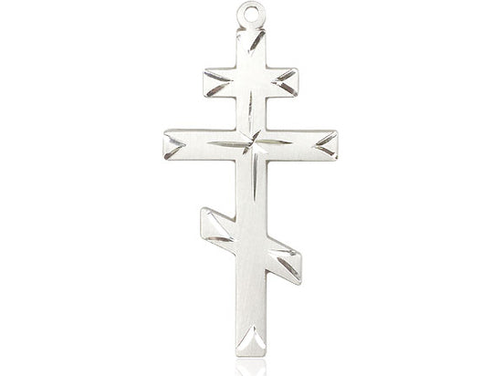 Sterling Silver St Andrew Cross 24"