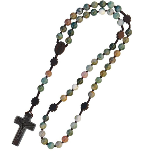 Jujube Wood Rosary Bracelet - 10mm