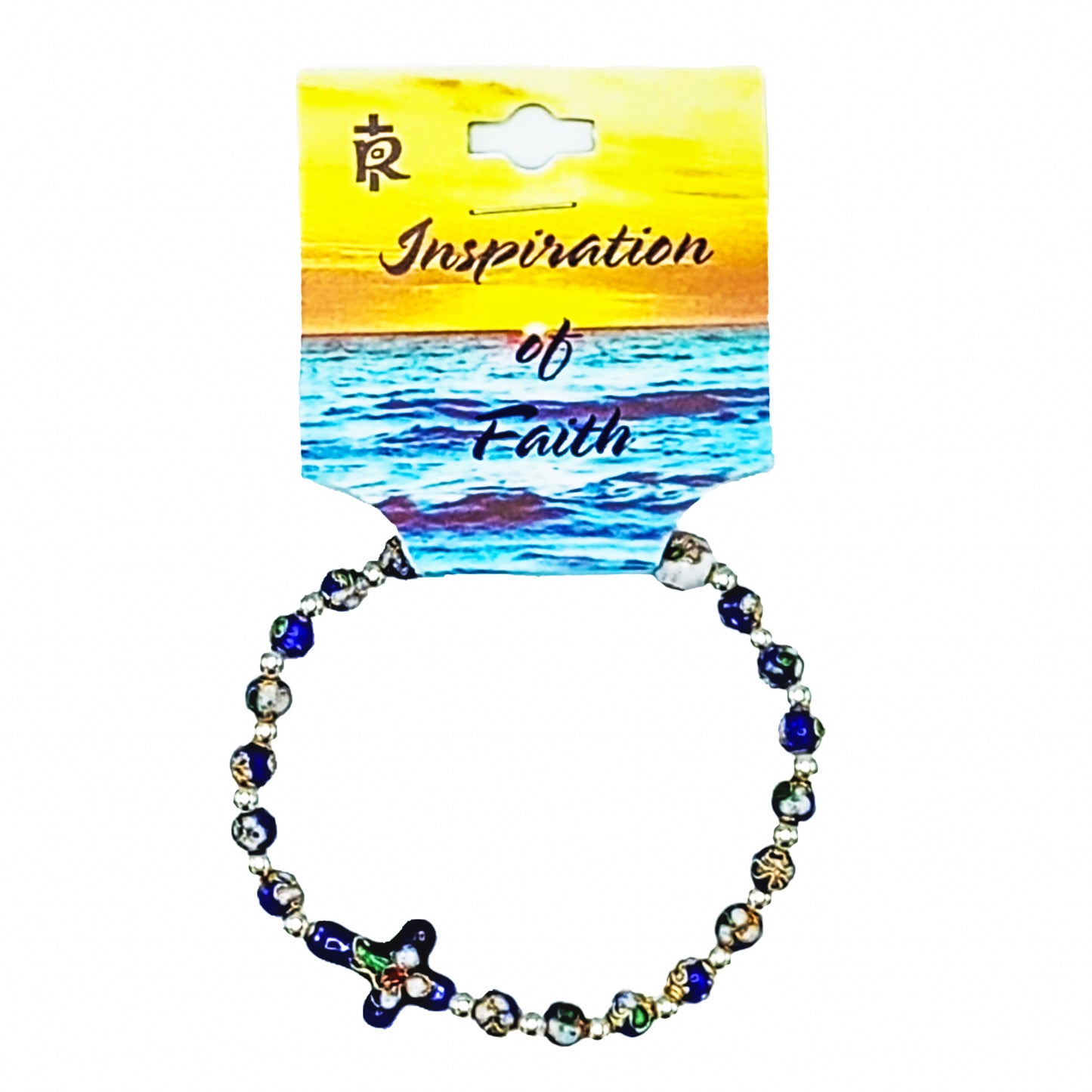 Blue Cloisonne Bracelet