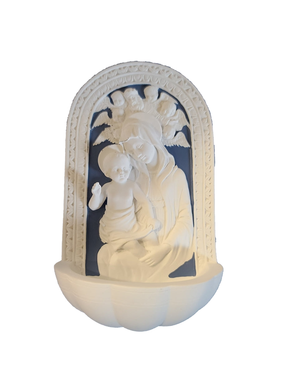 6" H Madonna & Child -Water Font