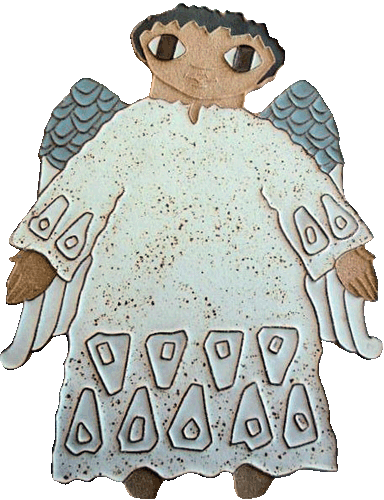 Large Garland Angel B- (Triangle Design)