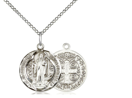 SS Benedict Crucifix Medal 18"