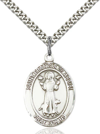 SS Francis Assisi Ovl Medal