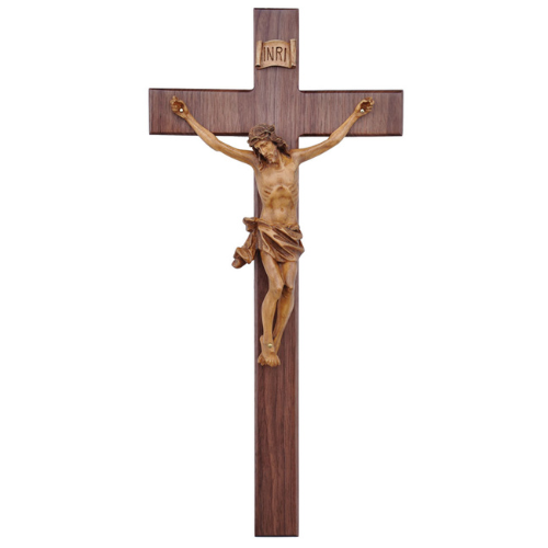 Hardwood/Resin Crucifix 20"