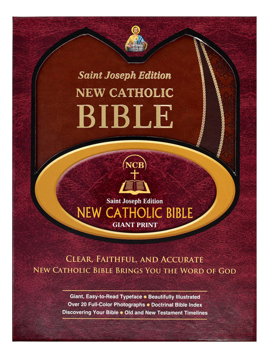 Saint Joseph Edition; New Catholic Bible, Giant Print