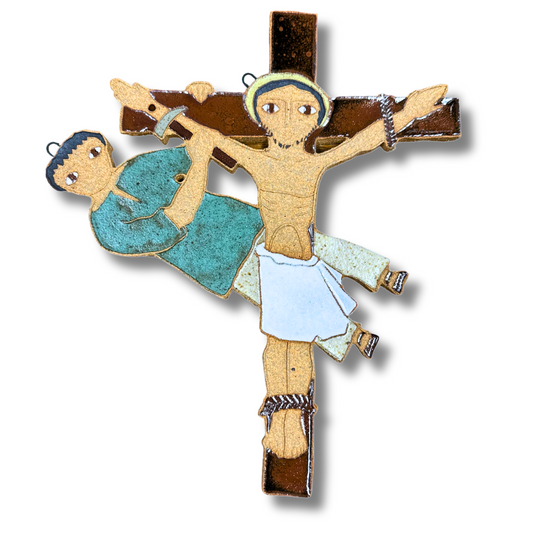 11th Station of the Cross- Crucifixion: Jesus is Nailed to the Cross Large