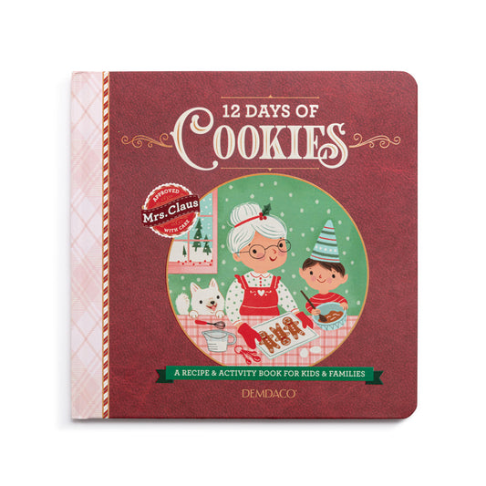 12 Days of Cookies: A Recipe and Activity book for kids and families