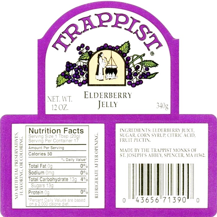 Trappist Preserves - Elderberry Jelly