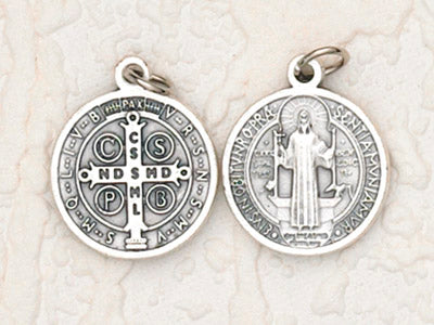 Medium Oxidized Saint Benedict Medal