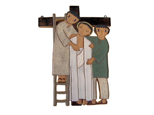 13th Station of the Cross- Jesus is Taken Down From the Cross (Large)