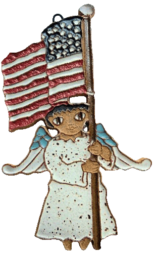 American Flag Angel