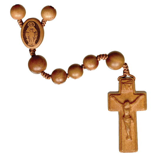 Light Jujube Wood Rosary