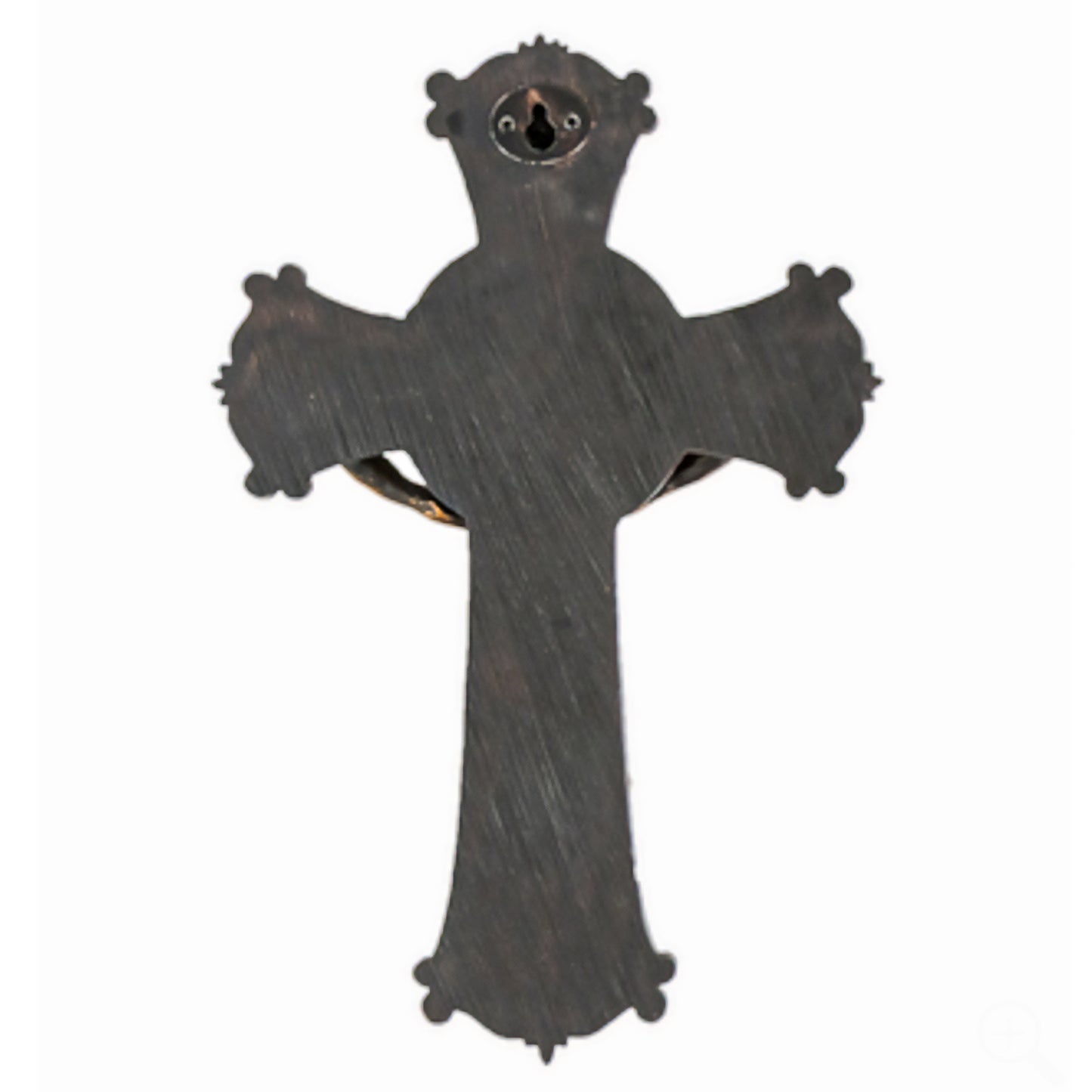 10.25" St Benedict Two Tone Crucifix